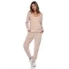 Women's White Mark 2-piece Velour Hoodie & Jogger Pants Set Pink -White Mark Sales unnamed file