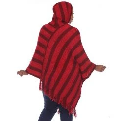 Plus Size White Mark Casandra Poncho Brown -White Mark Sales unnamed file 1041