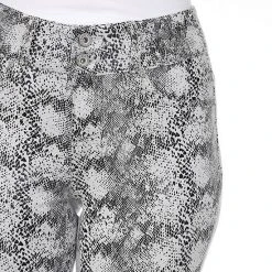 Women's White Mark Faux Suede Snake Print Pants -White Mark Sales unnamed file 1141