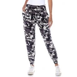 Women's White Mark Camo Harem Pants Blue -White Mark Sales unnamed file 1151