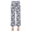 Women's White Mark Floral Print Palazzo Pants Black -White Mark Sales unnamed file 1270