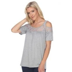Women's White Mark Bexley Tunic Top -White Mark Sales unnamed file 1410