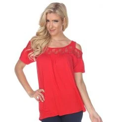 Women's White Mark Bexley Tunic Top -White Mark Sales unnamed file 1411