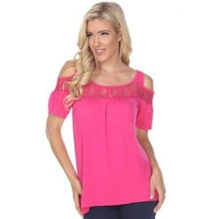 Women's White Mark Bexley Tunic Top -White Mark Sales unnamed file 1414