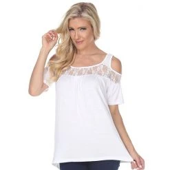 Women's White Mark Bexley Tunic Top -White Mark Sales unnamed file 1416