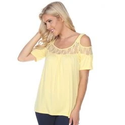 Women's White Mark Bexley Tunic Top -White Mark Sales unnamed file 1417