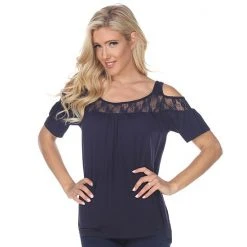 Women's White Mark Bexley Tunic Top -White Mark Sales unnamed file 1418