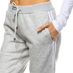 Women's White Mark Side-Stripe Jogger Pants Burgundy 9 Women's White Mark Side-Stripe Jogger Pants Burgundy -White Mark Sales unnamed file 1443