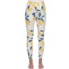 Women's White Mark Printed High-Waisted Leggings Coral Pink Flower -White Mark Sales unnamed file 1470