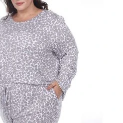 Plus Size White Mark Leopard Lounge Set -White Mark Sales unnamed file 1485