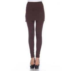 Women's White Mark Skirted Leggings -White Mark Sales unnamed file 1508