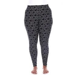 Plus Size White Mark Printed Leggings White Cat -White Mark Sales unnamed file 1540