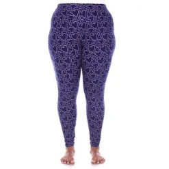 Plus Size White Mark Printed Leggings White Cat -White Mark Sales unnamed file 1543