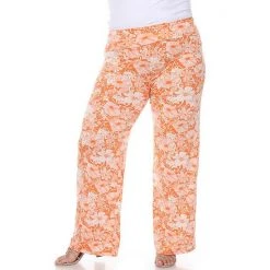 Plus Size White Mark Floral Print Palazzo Pants Mint -White Mark Sales unnamed file 1621