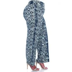 Plus Size White Mark Printed Palazzo Pants Brown -White Mark Sales unnamed file 1700