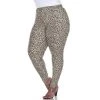 Plus Size White Mark Print Leggings Gray -White Mark Sales unnamed file 1724
