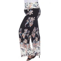 Plus Size White Mark Floral Paisley Print Palazzo Pants -White Mark Sales unnamed file 1744