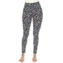 Women's White Mark Leopard Print Leggings Brown Leopard -White Mark Sales unnamed file 1779