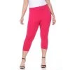 Plus Size White Mark Capri Leggings -White Mark Sales unnamed file 1821