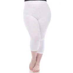 Plus Size White Mark Capri Leggings -White Mark Sales unnamed file 1826
