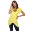 Women's White Mark Fenella Tunic Yellow -White Mark Sales unnamed file 1922