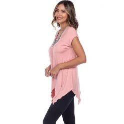 Women's White Mark Fenella Tunic Yellow -White Mark Sales unnamed file 1924