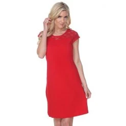 Women's White Mark Pelagia Dress Red -White Mark Sales unnamed file 1967