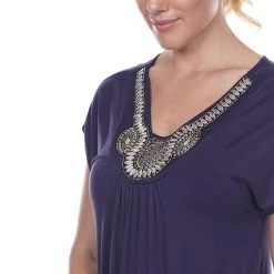 Maternity White Mark Embellished Tunic Top Mint -White Mark Sales unnamed file 2012