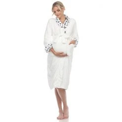 Maternity White Mark Robe -White Mark Sales unnamed file 2029