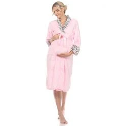 Maternity White Mark Robe -White Mark Sales unnamed file 2034