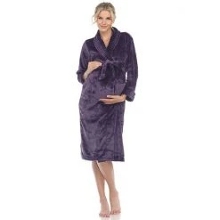 Maternity White Mark Robe -White Mark Sales unnamed file 2035