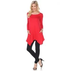 Women's White Mark Makayla Pocket Tunic Top -White Mark Sales unnamed file 208