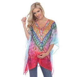 Maternity White Mark Tie-Up Neckline Caftan Pink Leopard 19 Maternity White Mark Tie-Up Neckline Caftan Pink Leopard -White Mark Sales unnamed file 2115