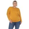 Plus Size White Mark Long Sleeve Dolman Top -White Mark Sales unnamed file 254