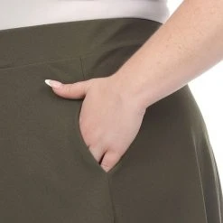 Plus Size White Mark Flare Midi Skirts -White Mark Sales unnamed file 309