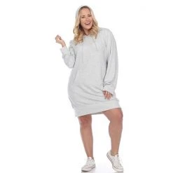 Plus Size White Mark Hooded Sweatshirt Dress Creamsicle 29 Plus Size White Mark Hooded Sweatshirt Dress Creamsicle -White Mark Sales unnamed file 417