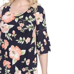 Women's White Mark Blanche Tunic Red -White Mark Sales unnamed file 420