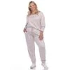 Plus Size White Mark 2-Piece Lounge Set Gray Tie Dye -White Mark Sales unnamed file 455