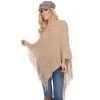Women's White Mark Fernanda Poncho Light Brown -White Mark Sales unnamed file 577