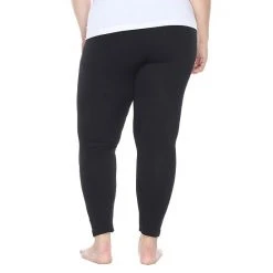 Plus Size White Mark Solid Leggings -White Mark Sales unnamed file 722