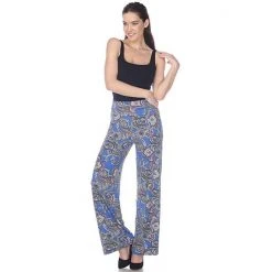 Women's White Mark Palazzo Pants Black -White Mark Sales unnamed file 818