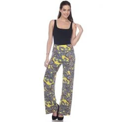 Women's White Mark Palazzo Pants Black -White Mark Sales unnamed file 819