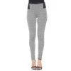 Women's White Mark Jacquard Slim-Fit Pants Gray Square -White Mark Sales unnamed file 846