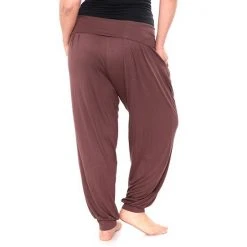 Plus Size White Mark Harem Pants Brown -White Mark Sales unnamed file 901