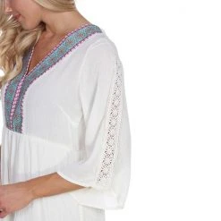 Women's White Mark Gabrielle Embroidered Dress Navy 22 Women's White Mark Gabrielle Embroidered Dress Navy -White Mark Sales unnamed file 992