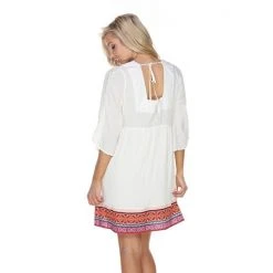 Women's White Mark Gabrielle Embroidered Dress Navy 23 Women's White Mark Gabrielle Embroidered Dress Navy -White Mark Sales unnamed file 993